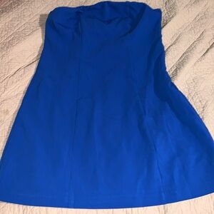 BLUE TUBE MINI DRESS‼️
